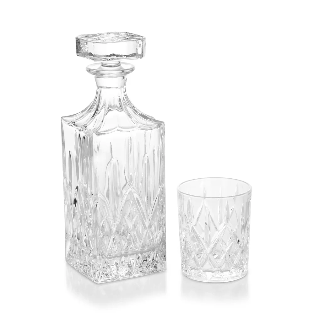 750ml Whiskey Decanter with 6 Whiskey Glasses - Image 4