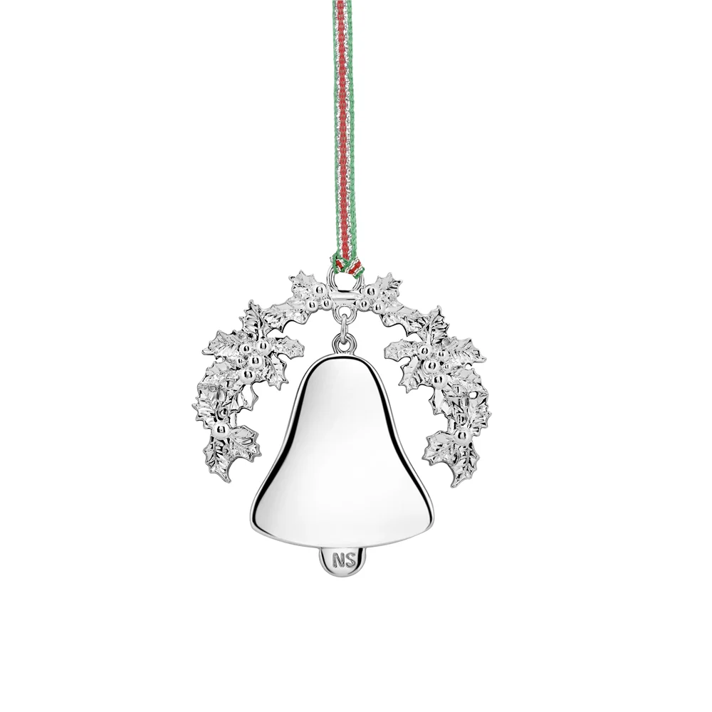 Bell and Holly Christmas Tree Decoration - Image 5