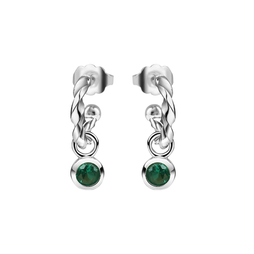 Birthstone Earrings May - Image 3