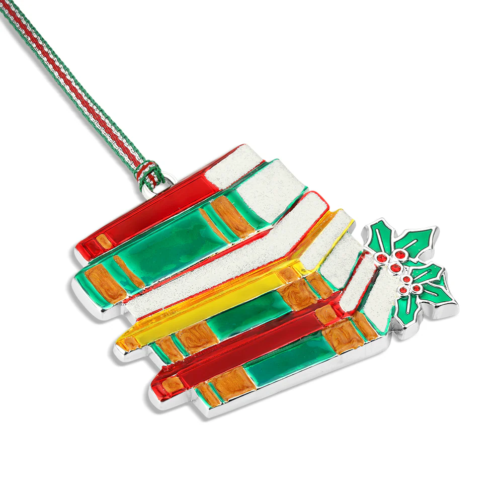Book Stack Christmas Tree Decoration - Image 3