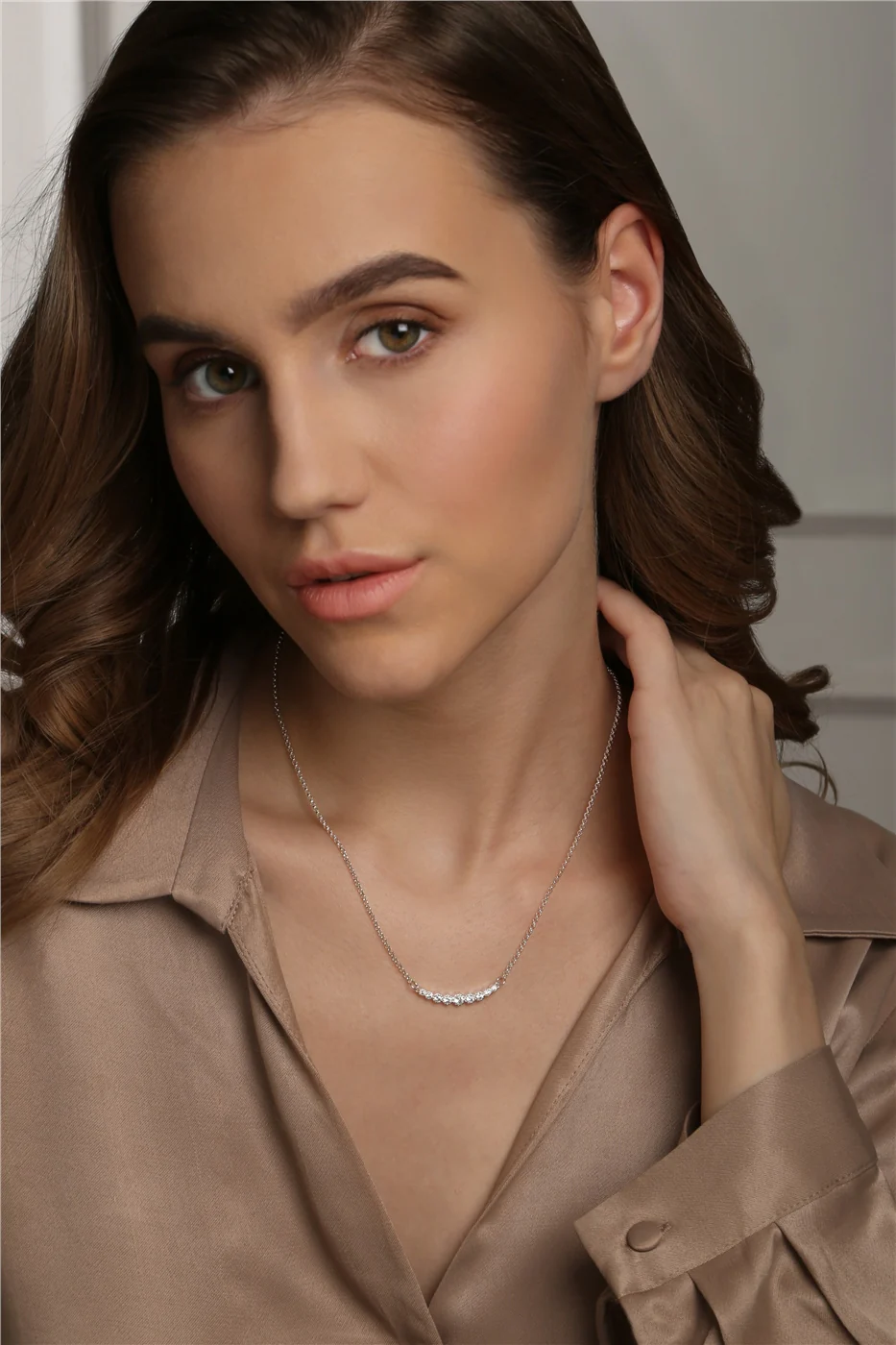Clear Cubic Zirconia Pendant - Image 2