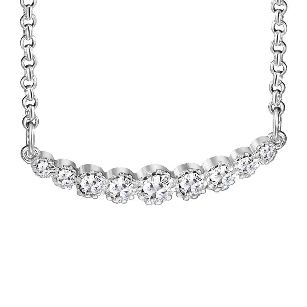 Clear Cubic Zirconia Pendant - Image 3