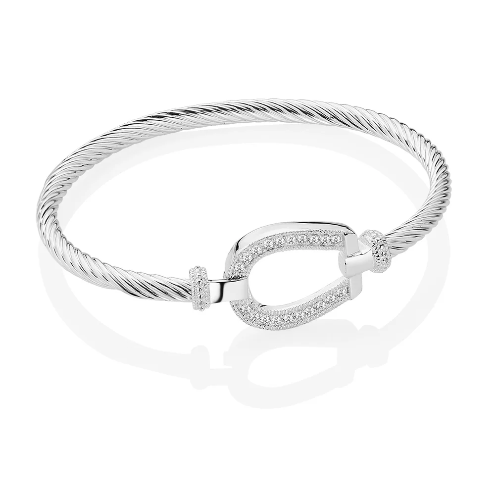 Horseshoe Bangle - Image 3