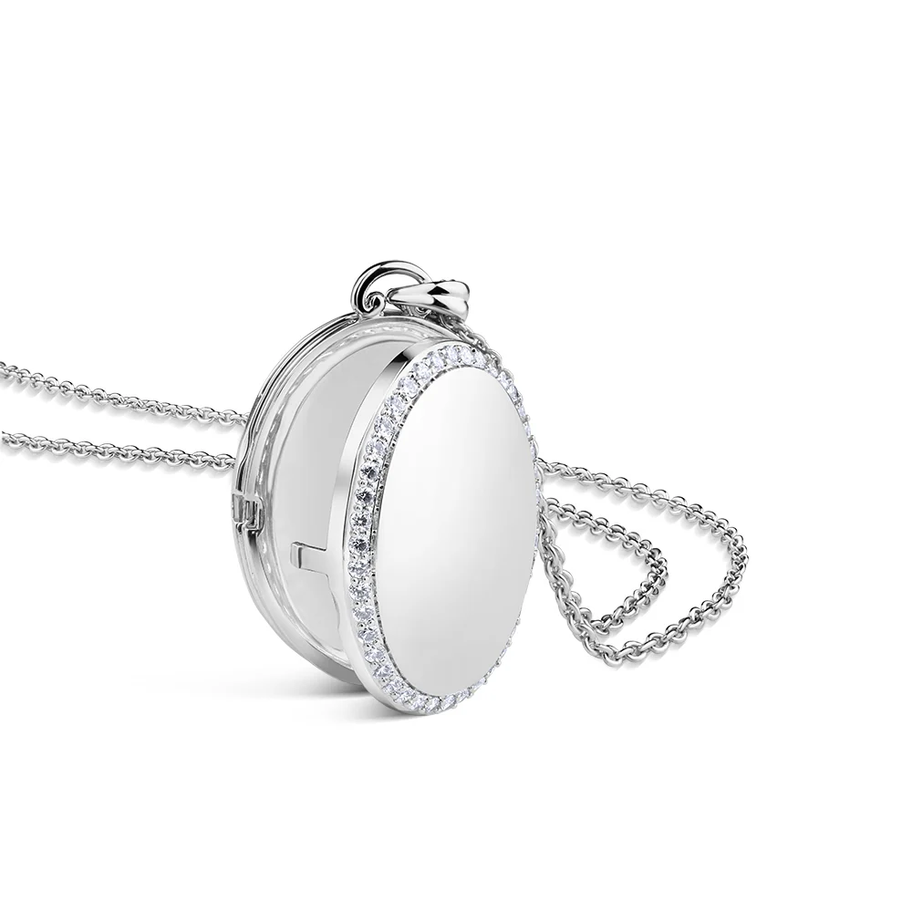Locket with Clear Stones - Image 6