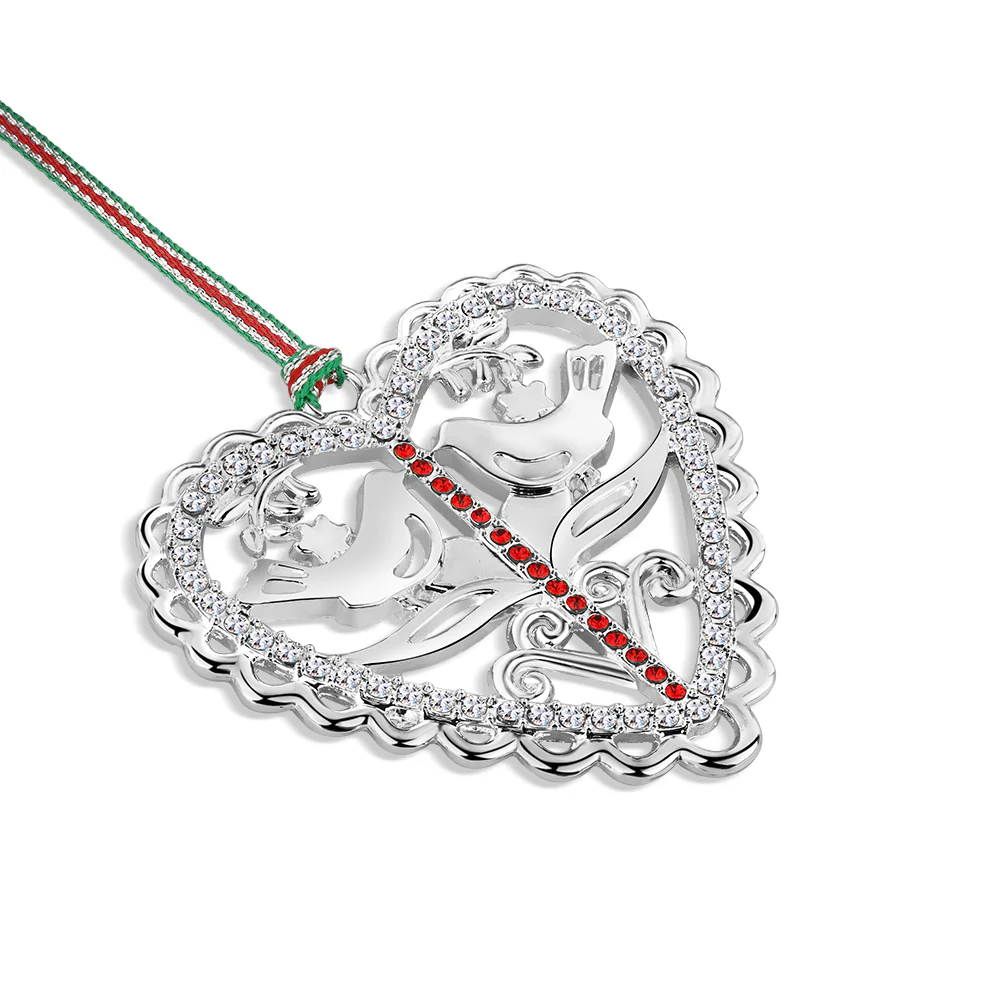 Love Birds Christmas Tree Decoration - Image 5
