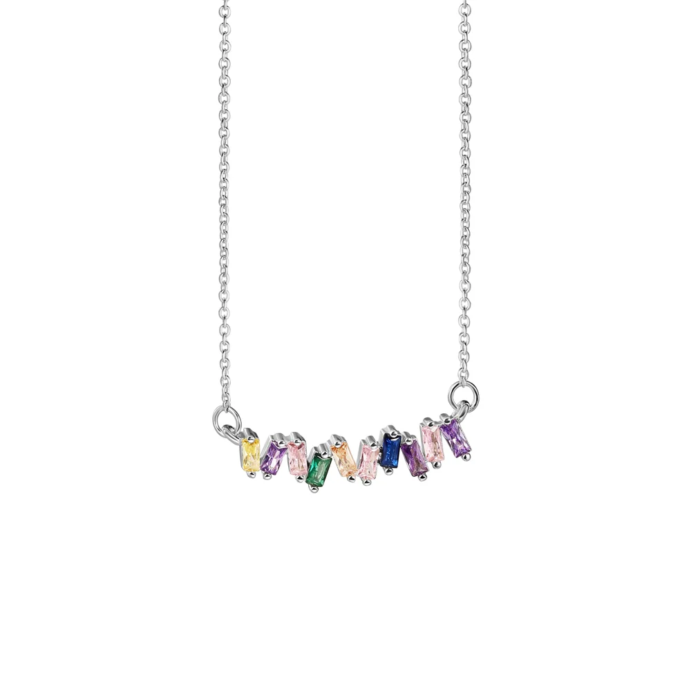 Multi Coloured Stone Necklace - Image 5