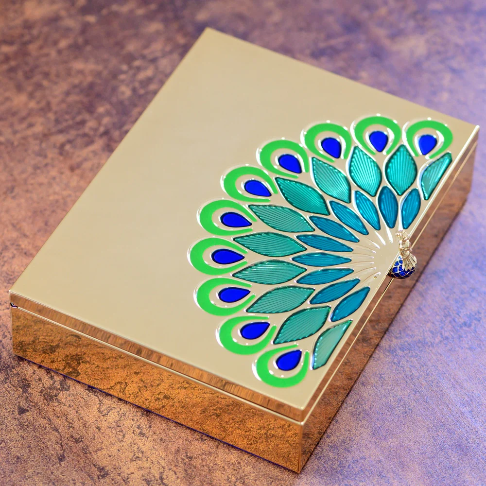 Peacock Keepsake Box - Image 4