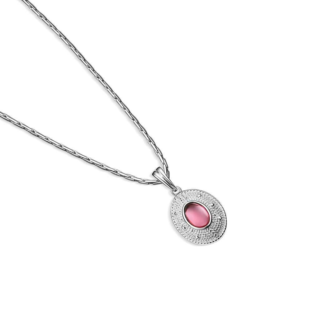 Pendant with Pink Stone - Image 3