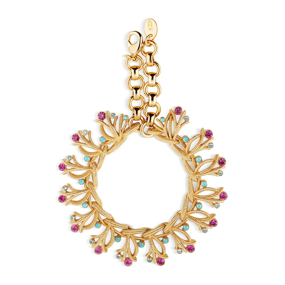 Pink & Turquoise Bracelet - Image 3