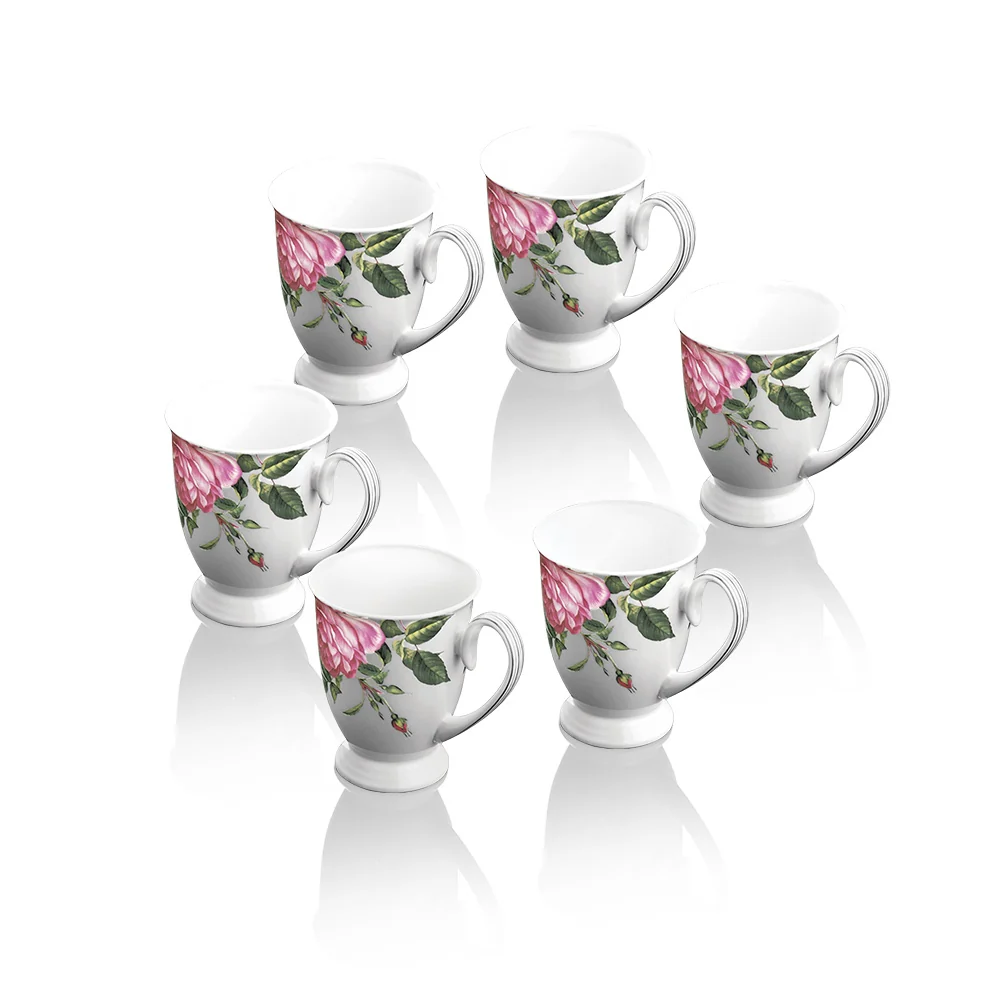 Rose Collection Set of 6 Mugs - Image 3