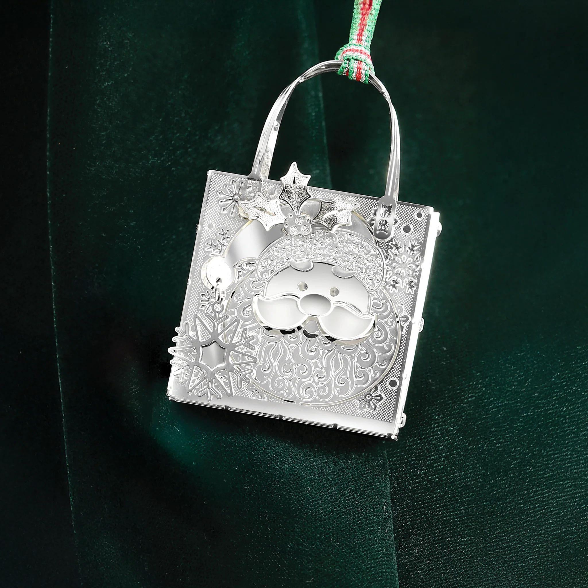 Santa Gift Bag Christmas Tree Decoration - Image 3