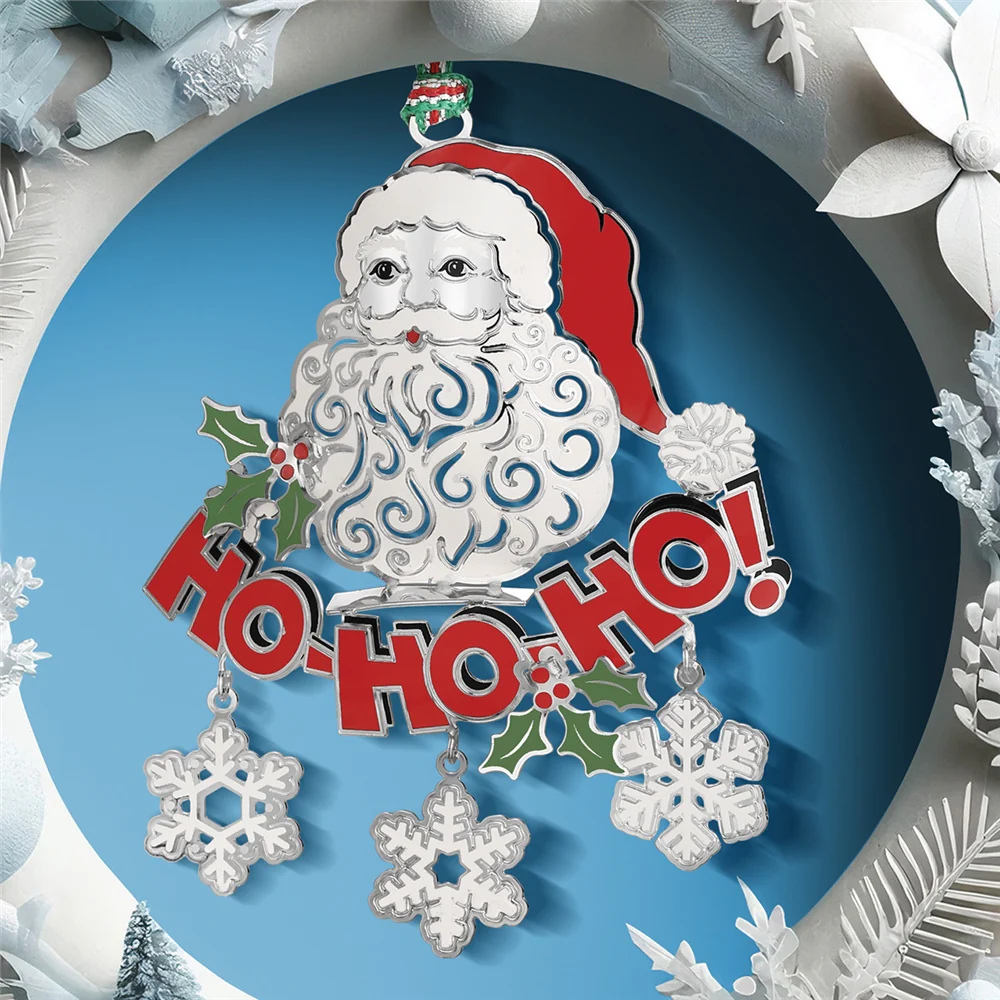 Santa Ho Ho Ho Christmas Tree Decoration - Image 4