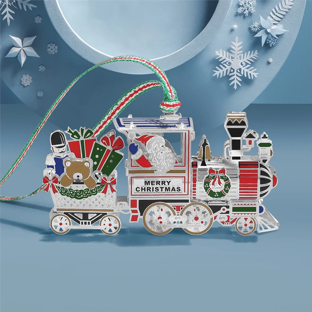 Santa Train Carriage Tree Decoration - Image 2