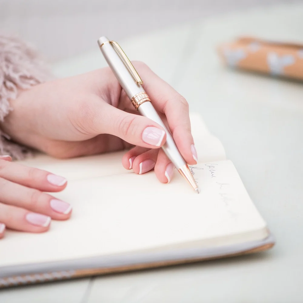 Silver and Gold Plated Pen - Image 2