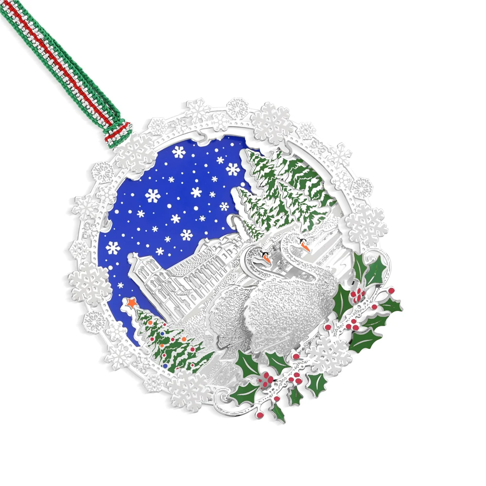 Swan Christmas Tree Decoration - Image 3