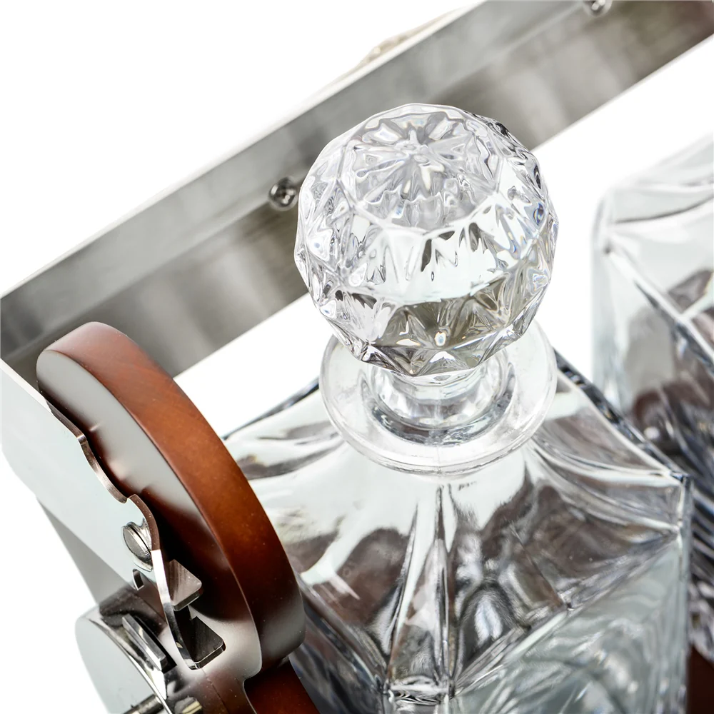 Tantalus Set of 2 Whiskey Decanters - Image 4