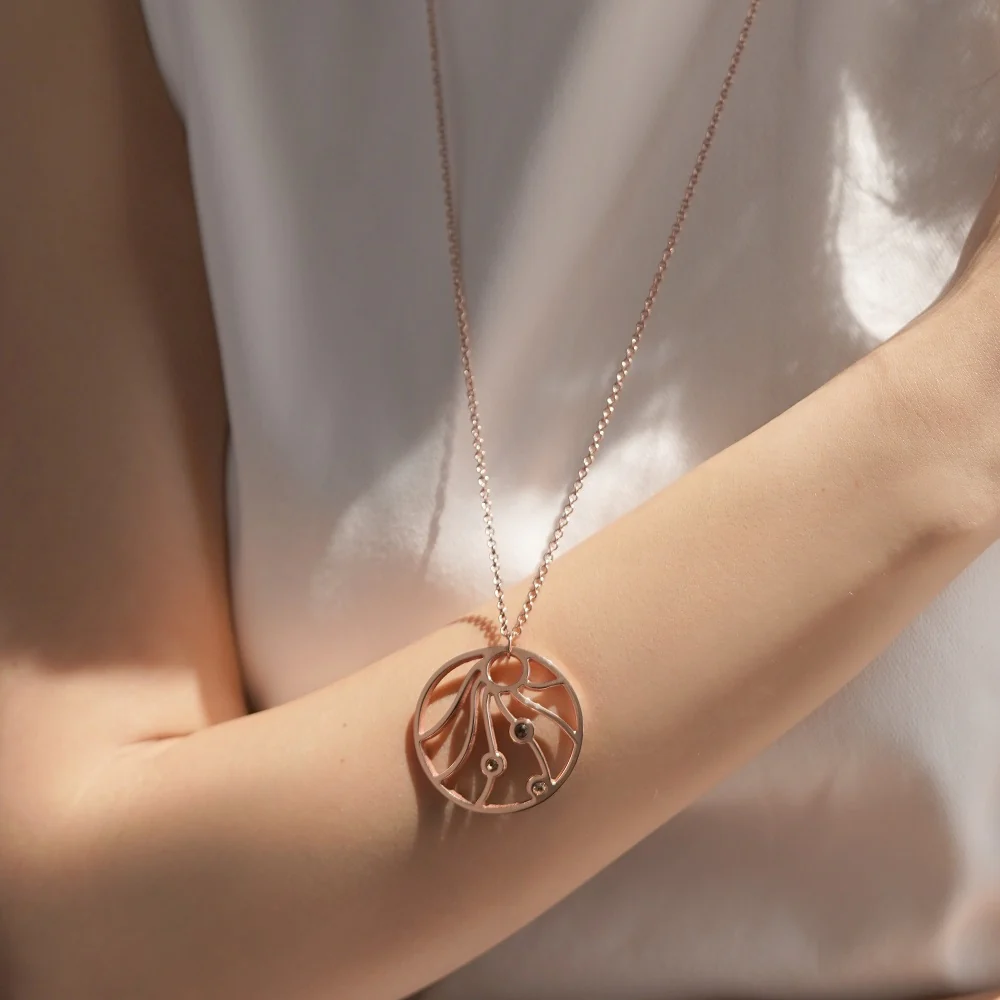 Wish Rose Gold Plated Pendant - Image 2